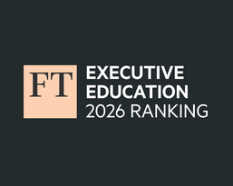 FT Executive Education 2026 Ranking, presented in a modern, minimalist design with a neutral background.