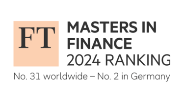 Financial Times Ranking top position for EBS Universitaet