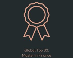 Globale Top 30: Master in Finance, bewertet von Financial Times Ranking 2026.